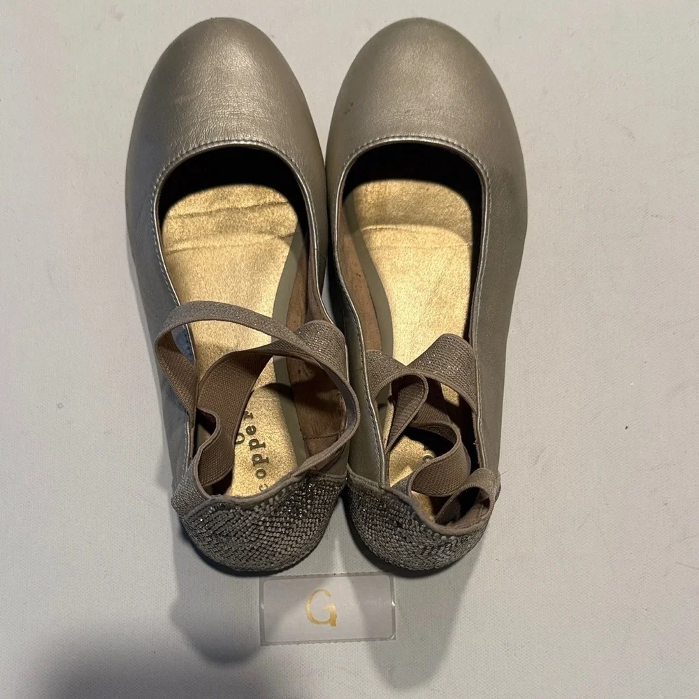 Copper Key Gold Kids Shoes